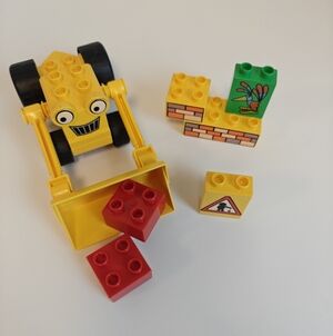 Lego Duplo 3272 Bob The Builder Scoop On The Road Retired VTG 2001